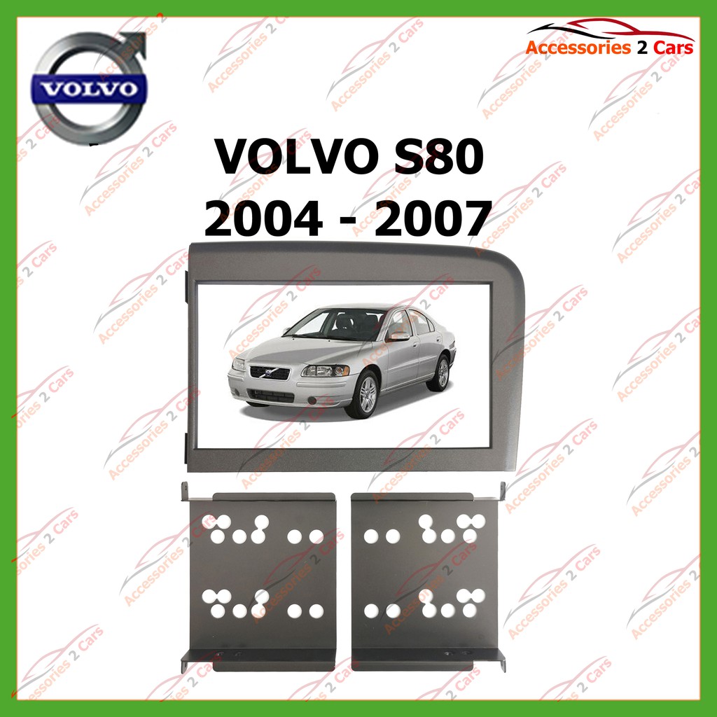 หน้ากากเครื่องเล่น-volvo-s80-2din-ปี2004-2007-รหัสvo-4152t