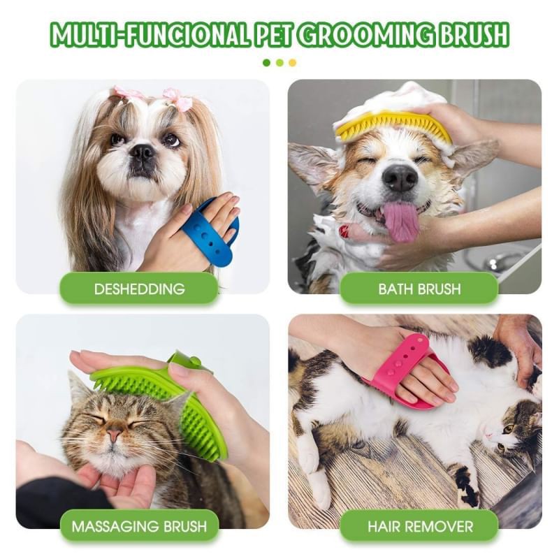 สินค้ามาใหม่วันนี้-pet-brush-แปรงซิลิโคนอาบน้ำสุนัข