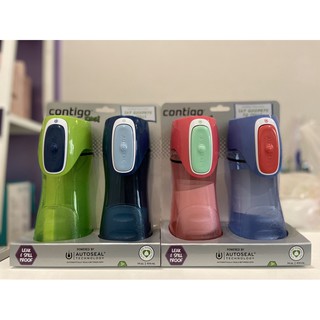 ขวดน้ำ Contigo Autospout Kids Water Bottle BPA Free 14 Oz ไม่หก ไม่ซึม ยกดื่มไม่สำลักคะ