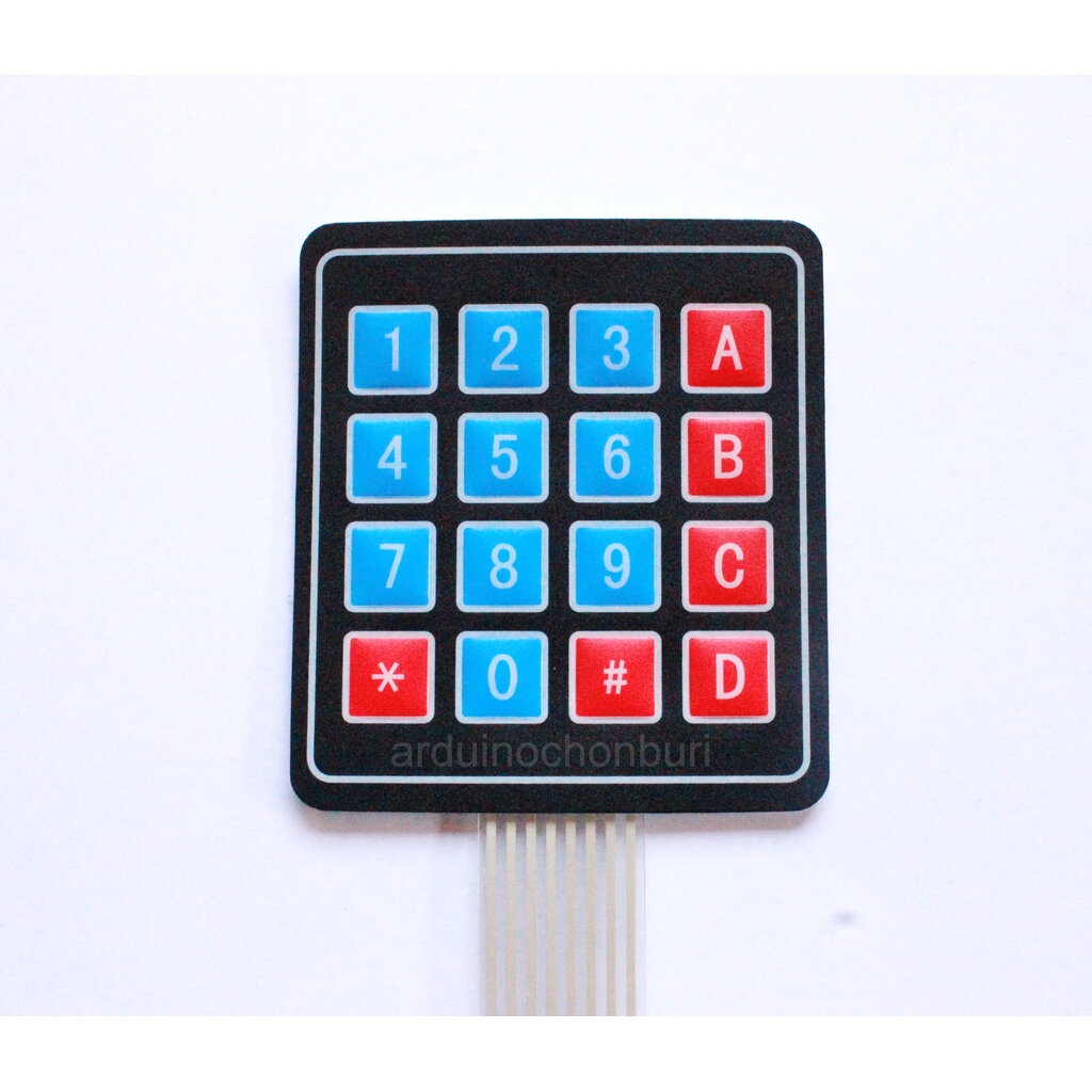 keypad-4x4-matrix-คีย์แพดขนาด-4x4