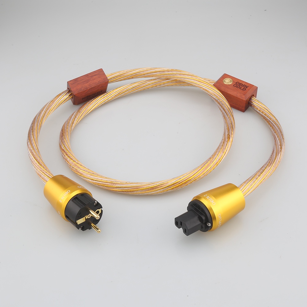 【Saling】Odin Nordost Gold Hifi Power Cord Audio High Fidelity Fever