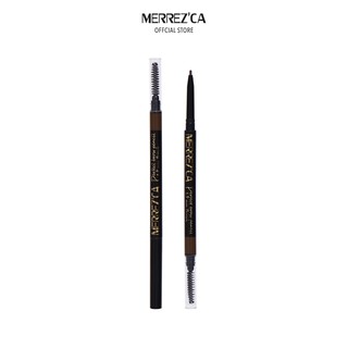 สินค้า Merrez\'ca Perfect Brow Pencil ดินสอแท่งเรียวเล็กเพื่อการควบคุม เขียนโครงคิ้วได้ง่าย