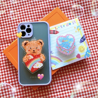 💖🍄cute bear griptok ! phonetok กริปท้อค ติดหลังเคสมือถือ