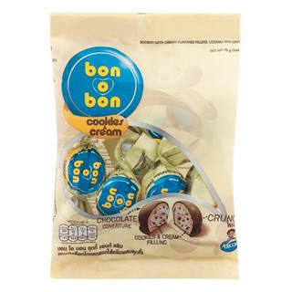 Bon O Bon Chocolate Cookies and Cream 75 g.Pack 2