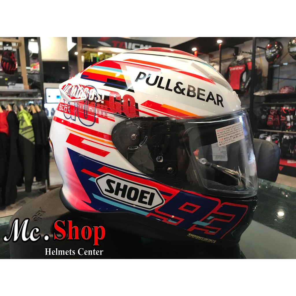 หมวกกันน็อค Shoei Z-7+ MARQUEZ POWER UP | Shopee Thailand