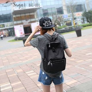 สถานะ-พร้อมส่ง-มาแล้วจร้า-กระเป๋าเป้ผู้หญิงสุดเท่ห์แนวฮิปสเตอร์-วัสดุผ้าไนล่อนหนากันน้ำได้-น้ำหนักเบา-ใช้งานทนทาน