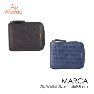 [Albedo] MARCA ZIP WALLET กระเป๋าสตางค์/กระเป๋าใส่บัตร รุ่น MARCA - MC01255/MC01299