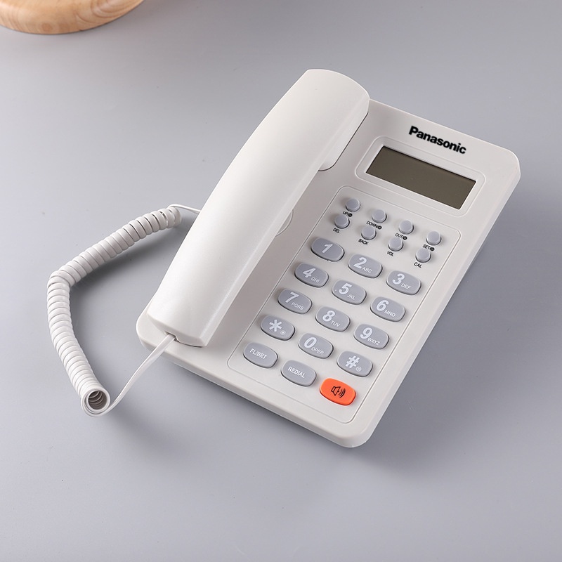 ภาพหน้าปกสินค้าPanasonic KX-TSC8206CID โทรศัพท์รุ่นนิยม ถูกมาก โทรศัพท์แบบตั้งโต๊ะ โทรศัพท์บ้าน ออฟฟิศ ID ผู้โทร จากร้าน a1pxrfz79n บน Shopee