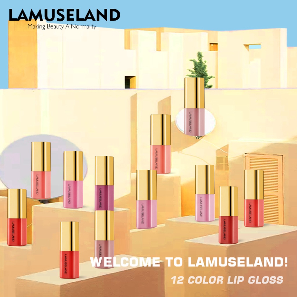 ภาพสินค้าLamuseland ลิปกลอส เนิ้อกำมะหยี่ LA0005 จากร้าน lamuseland.th บน Shopee ภาพที่ 6