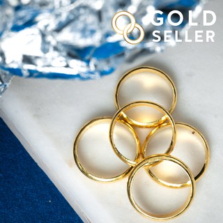 สินค้า Goldseller แหวนทอง ลายเกลี้ยง ครึ่งสลึง ทองคำแท้ 96.5%