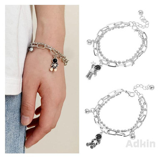 ราคา[❤Adkin❤]สร้อยข้อมือนักบินอวกาศคู่รัก Ins เทรนด์แฟชั่นสไตล์บุคลิกภาพสร้อยข้อมือน่ารัก