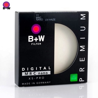 ภาพหน้าปกสินค้าB+W Digital UV Filter 49mm 52mm 55mm 58mm 62mm 67mm 72mm 77mm 82mm XS-PRO MRC Nano UV Haze Protective Filter ที่เกี่ยวข้อง