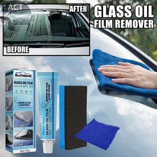 Glass Oil Film Remover Glass Sponge Kits For Car Windshield  Bathroom Glass