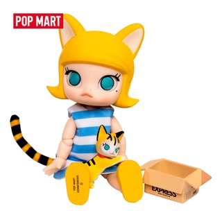 สินค้า ฟิกเกอร์ตุ๊กตา POPMART Molly Cat in the Box BJD ของเล่น ของขวัญ สำหรับเด็ก