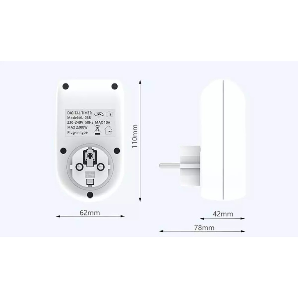 vde-timer-digital-al-06ทามเมอร์ดิจิตอล-เครื่องตั้งเวลาเปิดปิด-ปลั๊กไฟตั้งเวลา