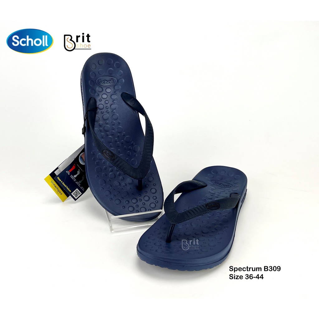 scholl-spectrum-3u-b309-รองเท้าแตะผู้ชาย-ผู้หญิง-รองเท้าสุขภาพ