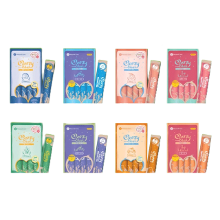 Natural Core Merry Chu ขนมเเมวเลีย แมวเลีย ไม่ใส่เกลือ น้ำตาล คุณค่าทางสารอาหารสูง มีL-lysine เเบรนด์อันดับ 1 จากเกาหลี