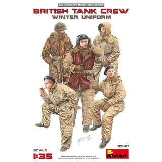 โมเดลประกอบ MiniArt 1/35 MI35121 BRITISH TANK CREW