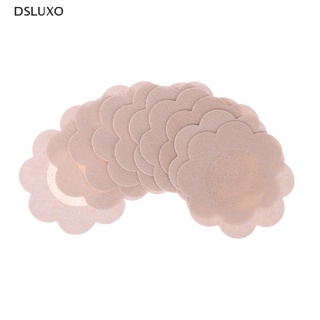 Dsluxo สติกเกอร์เทปแปะหน้าอก แบบมองไม่เห็น สําหรับผู้หญิง 10 ชิ้น