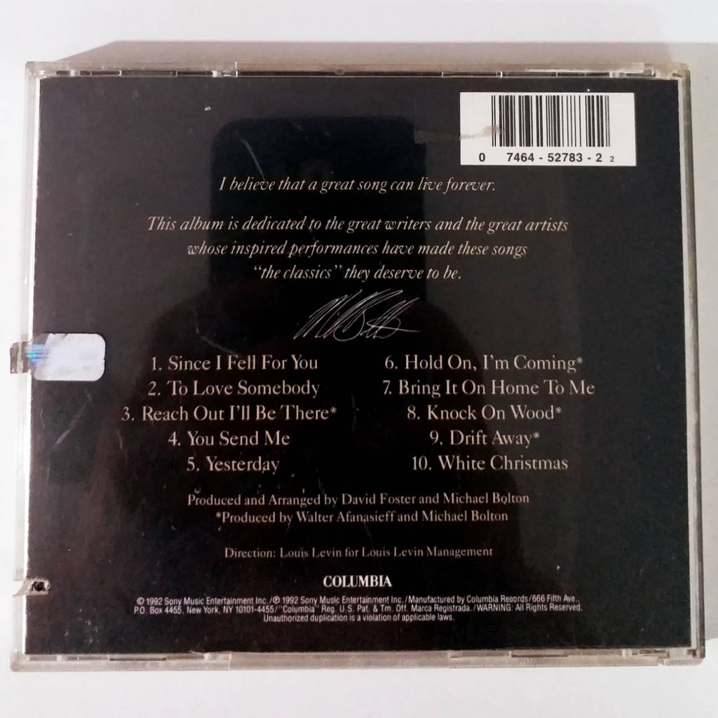 cd-michael-bolton-timeless-the-classic-แผ่นusa-ปกแผ่นสวยสภาพดีมาก