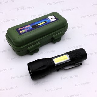 Everdayitems 0170301533 ไฟฉายพร้อมใช้ LED Flashlight USB Charger