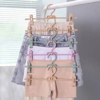 Non-slip Hanger Pants Clip Seamless Pants Rack, Pants Storage Clip Skirt Clip Underwear Hanging Home Hanger
