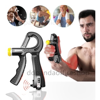 GYM-เครื่องบริหารมือ ที่บริหารมือข้อมือ บริหารนิ้วมือ แฮนด์กริ๊ป Hand Exerciser อุปกรณ์บริหารมือ ปรับได้10-60k Hand Grip