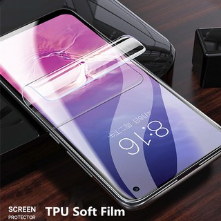 ฟิล์มกันรอยหน้าจอ tpu แบบนุ่มสําหรับ samsung s8 s 9 s9 s 9+ s10 s 10 e lite s 10e plus 5g s10+