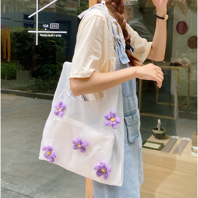 กระเป๋าผ้า-flower-3d-ผ้าแก้ว-a