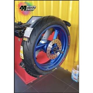 ยาง Pirelli ใส่ GPX MAD300X 110/70-17 150/60-17 สายฟ้าโลโก้แดง