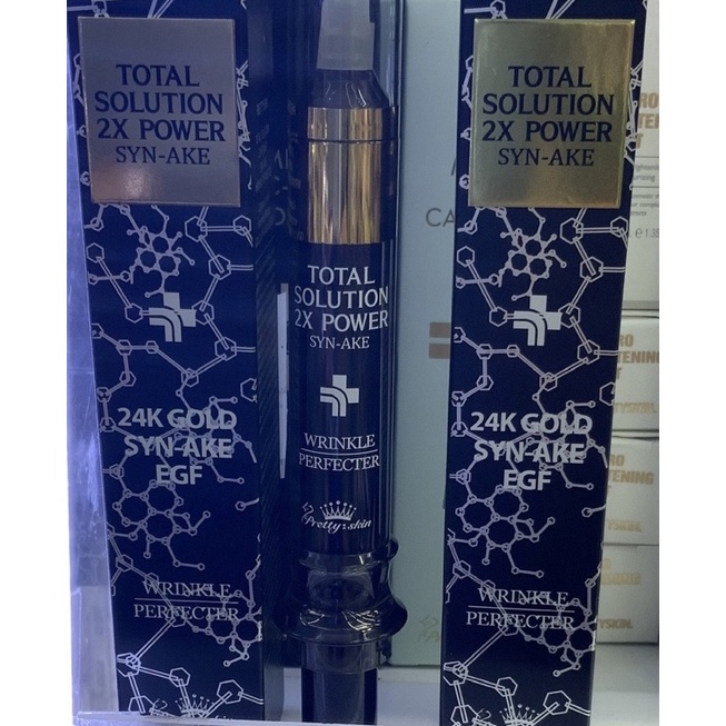 เซรั่มเข้มข้น Pretty skin total solution 2x power SYN-AKE