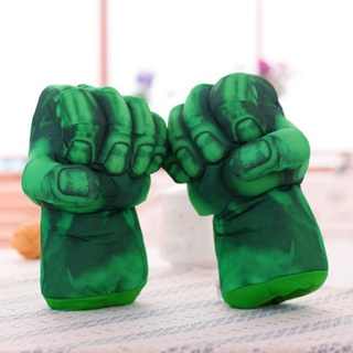 ☞The Incredible Superhero Figure Hulk Plush Toy Gloves Kids Christmas Gifts
