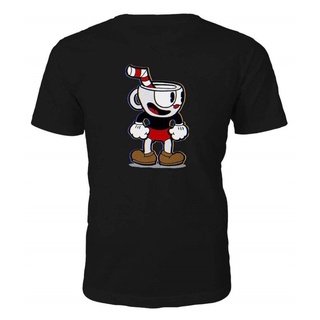 เสื้อยืดผู้ชาย เสื้อยืด พิมพ์ลาย Gildan Cuphead สําหรับผู้ชาย และผู้หญิง S-5XL