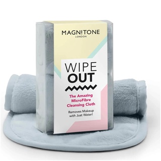 🌸พร้อมส่ง🌸ผ้าเช็ดเครื่องสำอาง Magnitone London WipeOut! MicroFibre Cleansing Cloth 2 ผืน