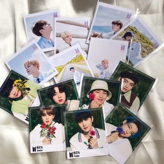 Set การ์ด BTS จำนวน 7 รูป แถมอุปกรณ์ตกแต่ง