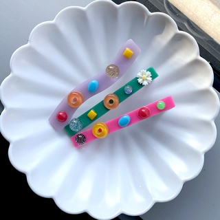 🇰🇷byyum🇰🇷 Handmade products in Korea [Spring-like colorful hairpins]