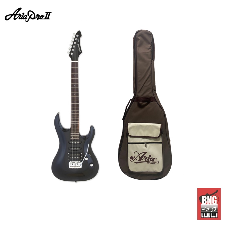 aria-pro-ii-mac-std-mbk-กีตาร์ไฟฟ้า-แอเรีย-electric-guitars-ฟรีกระเป๋า-aria-gigbag