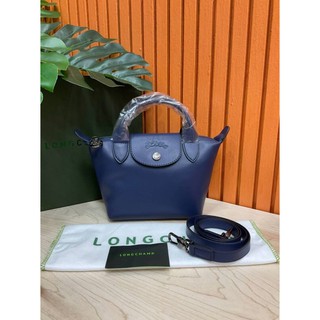 LONGCHAMP LE PLIAGE CUIR TOP MINI HANDLE BAG