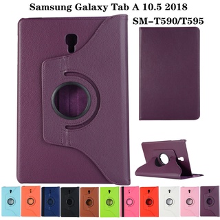 ภาพหน้าปกสินค้าSamsung Galaxy Tab A 10.5 2018 เคสโรตารี SM-T590 / T595 ฝาครอบหมุนได้ ซึ่งคุณอาจชอบสินค้านี้