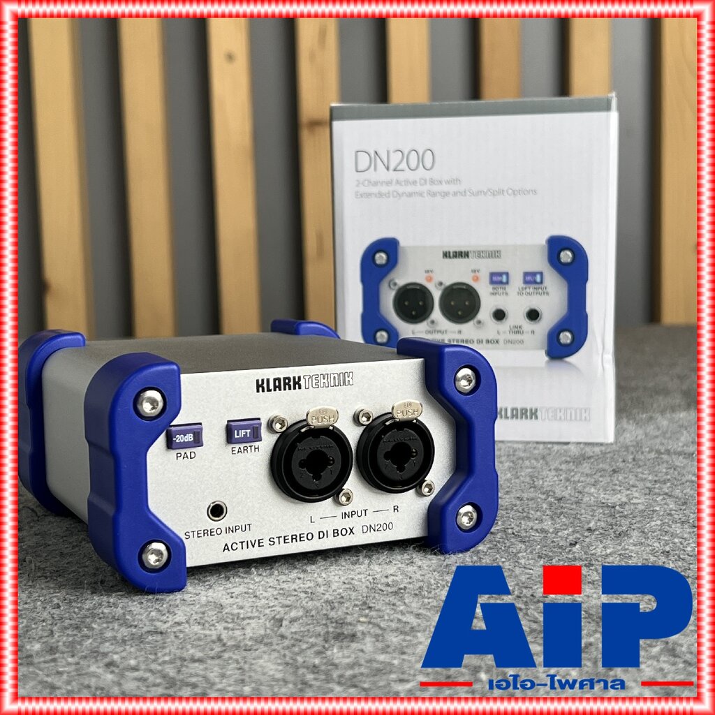 klark-teknik-dn-200-2ch-actiive-di-active-stereo-direct-box-แอคทีฟ-ไดเร็ก-บอกซ์-dn-200-dn200