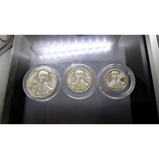 เหรียญเงิน รัชมังคลาภิเษก รัชการที่9 (ครบชุด150-300-600 บาท)