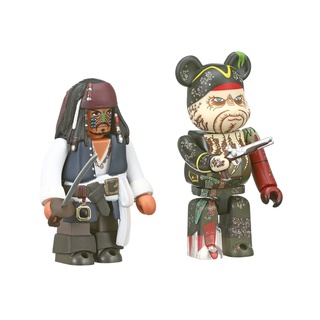 ตุ๊กตาฟิกเกอร์ Japan Kub + B@ Bearbrick Pirates Of The Caribbean Abs &amp; Pvc