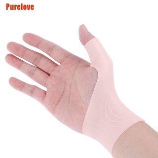 (Purelove) ถุงมือซิลิโคนเจล แบบนิ้วหัวแม่มือ บรรเทาอาการปวดข้อมือ 2
