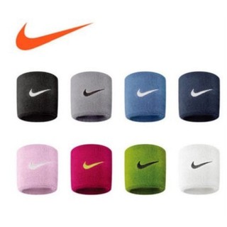 Nike ปลอกข้อมือ ซับเหงื่อสำหรับออกกำลังกาย แบดมินตัน เทนนิส กอล์ฟ แอโรบิค ยกน้ำหนัก