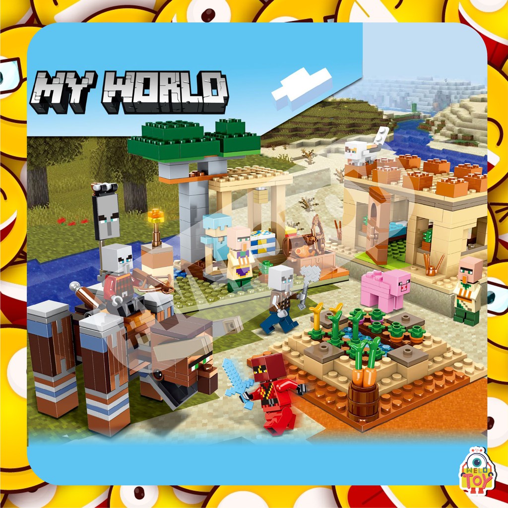 ตัวต่อ 1044 MY WORLD MY CRAFT พลธนูขี่กระทิง จำนวน 598 ชิ้น | Shopee ...