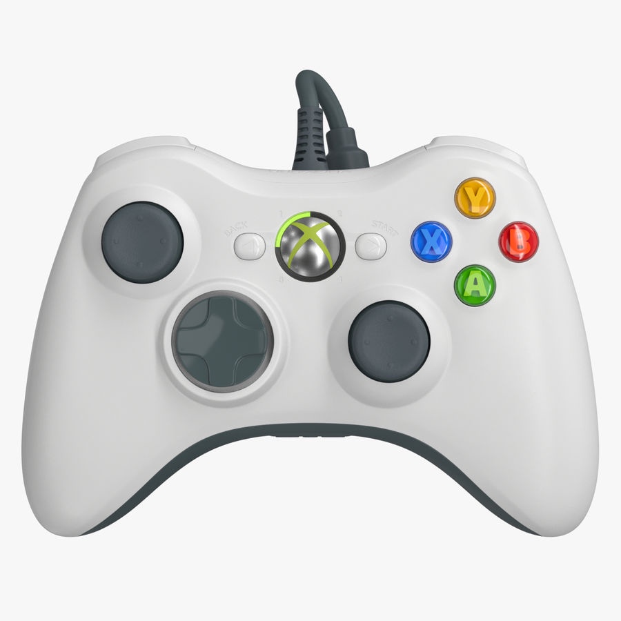 ภาพสินค้าจอย XBox 360 แบบมีสาย สำหรับเล่นกับคอม (Xbox controller)(จอยคอม Xbox)(จอย X-Box 360)(จอยคอม)(จอย PC) จากร้าน tigergames บน Shopee ภาพที่ 6