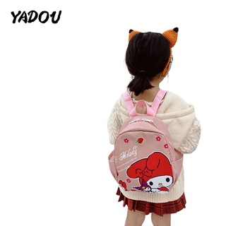 YADOU กระเป๋าเป้เด็ก น่ารัก ภาพการ์ตูน มินิ เด็กชายและเด็กหญิง แสงสว่าง เวลาว่าง