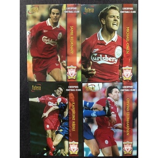 1998 Futera Liverpool Cards Number 1-18