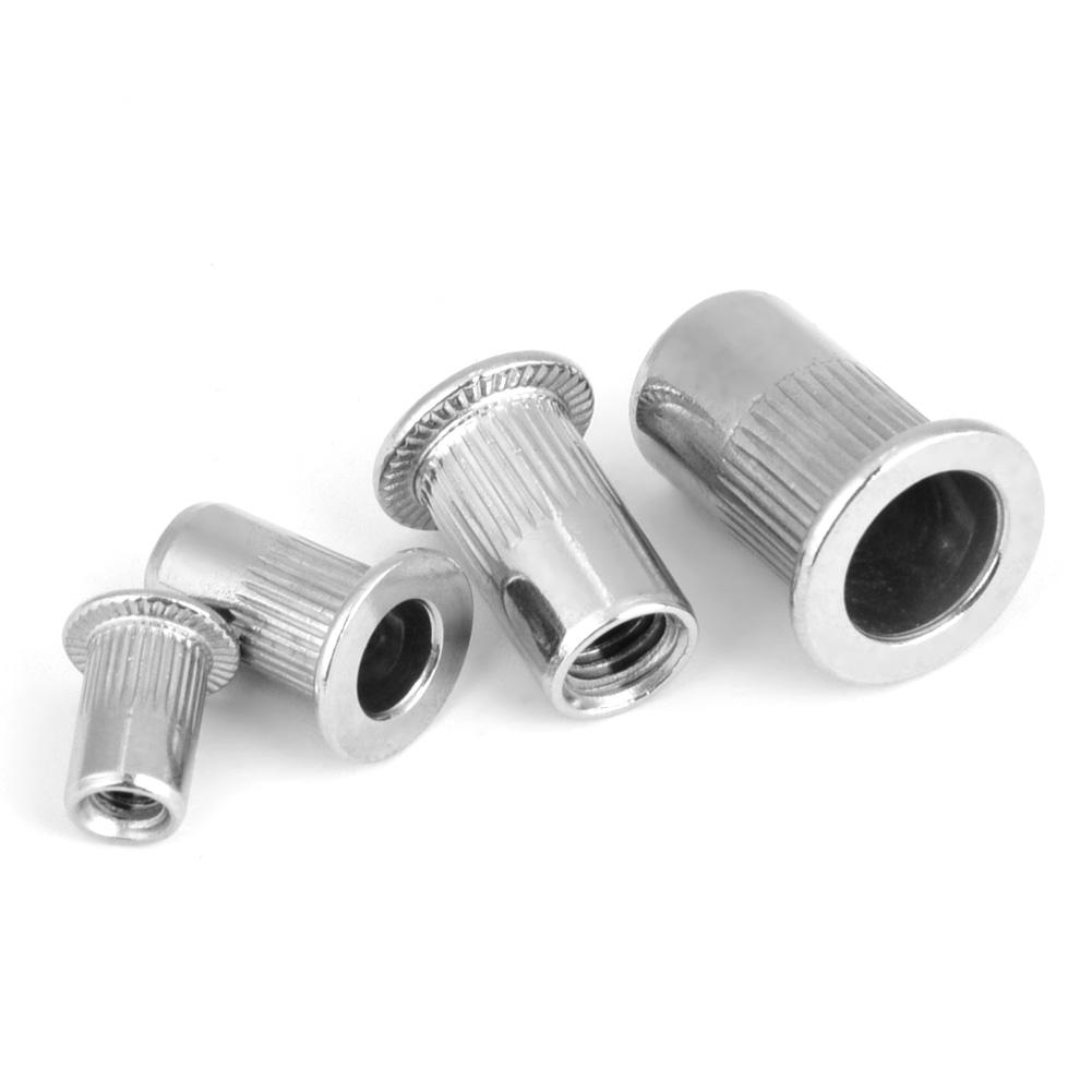 ภาพสินค้า200pcspcs Threaded Insert M3, M4, M5, M6 304 Steel Blind Rivet Nut High Quality จากร้าน xguli.th บน Shopee ภาพที่ 5