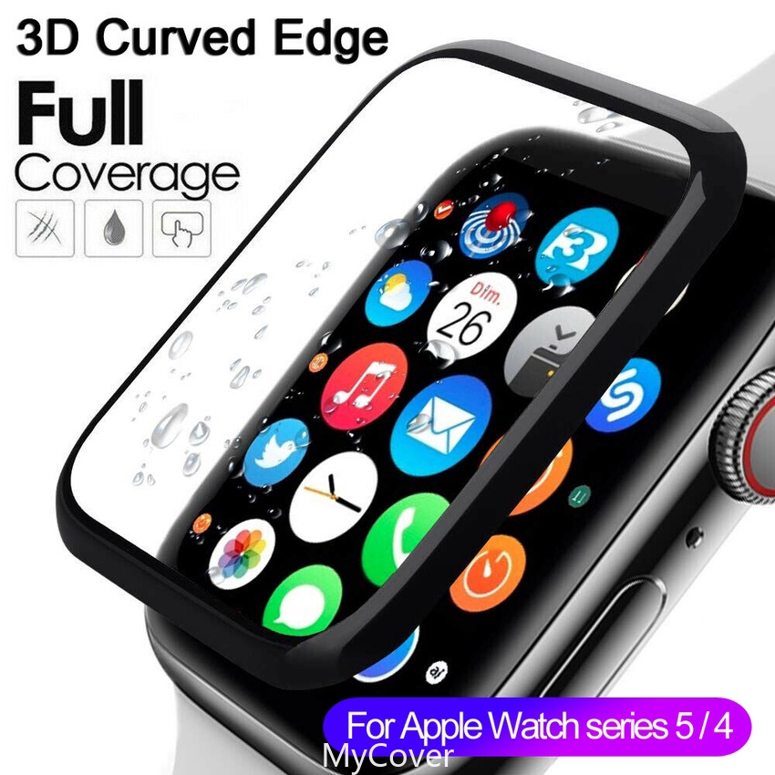 ภาพหน้าปกสินค้ากระจกนิรภัยกันรอยหน้าจอ ยืดหยุ่น สําหรับ Smart Watch Series 7 6 SE 5 4 3 2 1 ขนาด 45 มม. 41 มม. 44 มม. 40 มม. 42 มม. 38 มม.